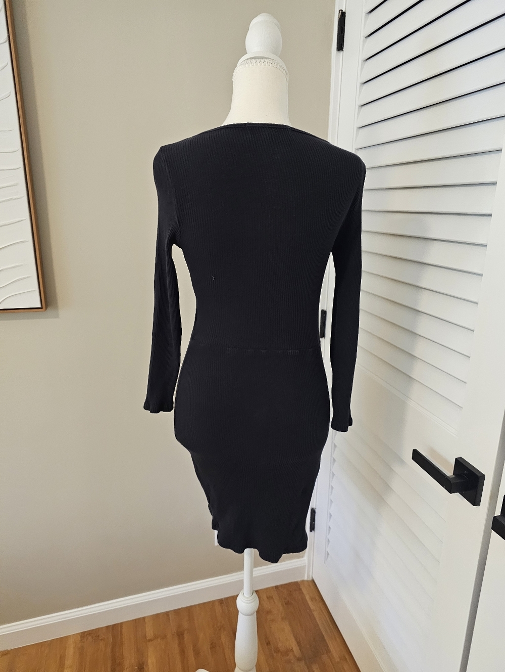 ✨ FREE PEOPLE FP BEACH “ALL ABOUT THE SELFIE” RIBBED FAUX WRAP MINI DRESS BUNDLE - Picture 6 of 13